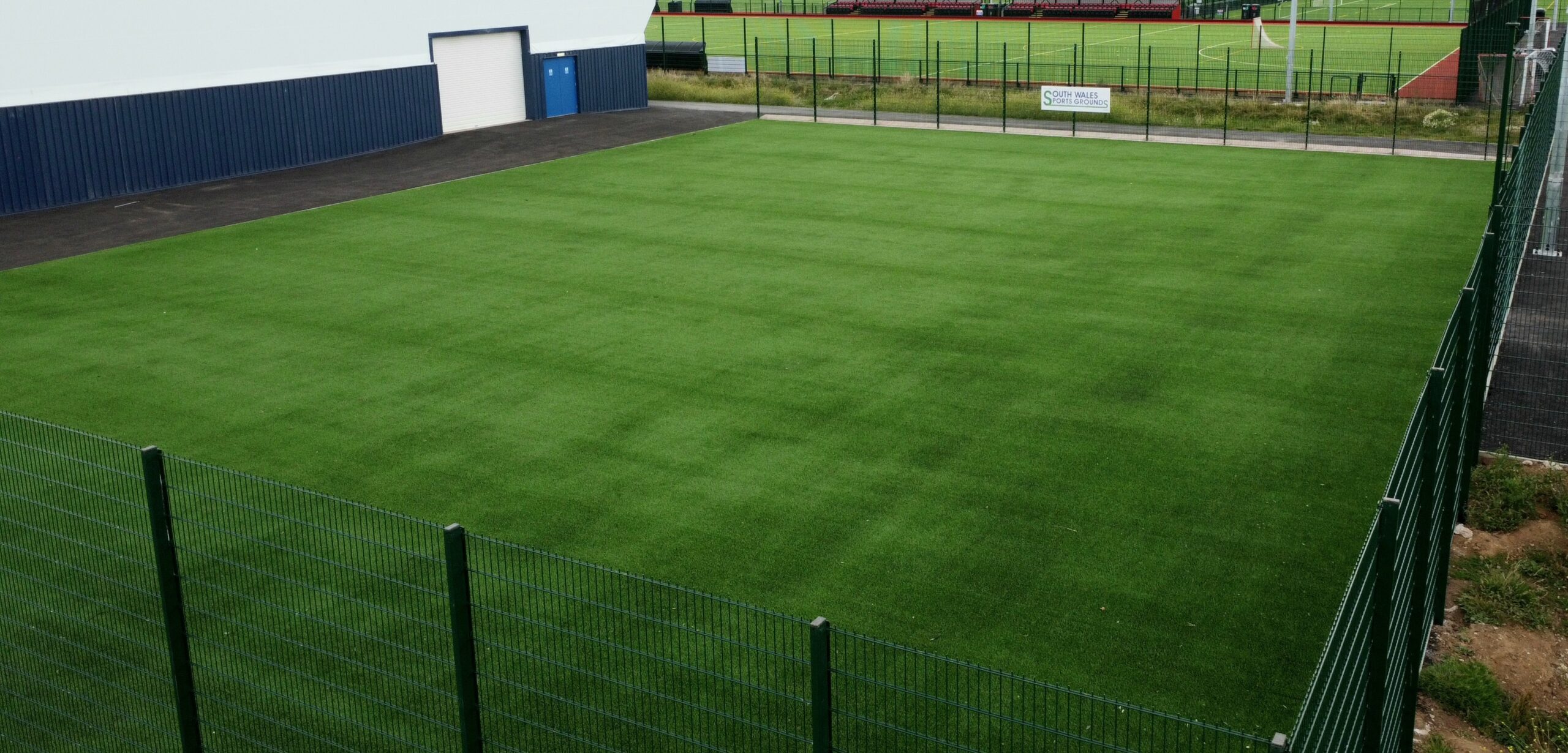 llanrumney sports complex close up finsihed image