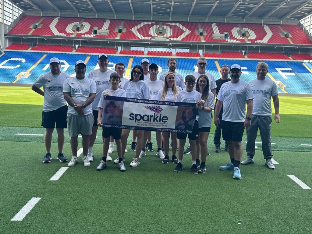 Sparkle at Cardiff City dot Com